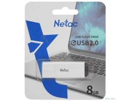 Netac USB Drive 8GB U185 NT03U185N-008G-20WH USB2.0 белый