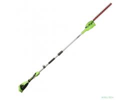 Greenworks Кусторез штанговый аккумуляторный Greenworks G40PHA, 40V, 51см, без АКБ и ЗУ [2300407]