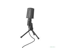 RITMIX RDM-125 Black {конденсаторный, всенаправленный, -30±3dB (0dB=1V / Pa на 1kHz), 50Hz-16kHz, ?2.2 k?, 3,5 мм, 1,8 м, пластик}