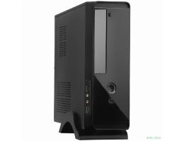 Exegate EX268700RUS Корпус MiniITX Exegate MI-209 Black, miniITX/mATX, <M400, 80mm>, 2*USB, Audio