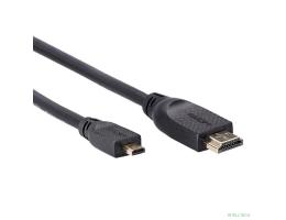 VCOM CG587-1.5M Кабель HDMI-19M --MicroHDMI-19M ver 2.0 1.5m VCOM <CG587-1.5M>