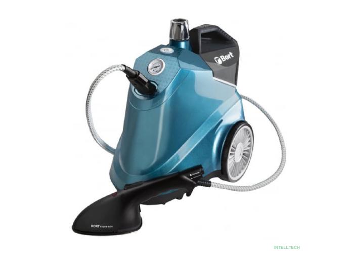 Bort Отпариватель для одежды Pro Iron { Мощность 2500 Вт; Температура пара 155 °С; Емкость бачка 3800 мл; Напряжение 220...240 В; Вес изделия 8 кг; 7,38 (7,38) кг; 43 x 32 x 44; гарантия  } [93410587]