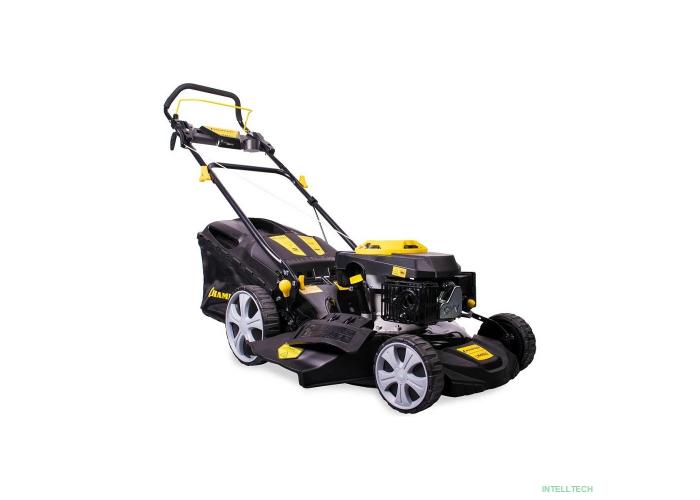 CHAMPION Газонокосилка LM4622 { 2,2кВт 460мм 60л 25-75мм 1рычаг/7, 32,6кг 3в1 }