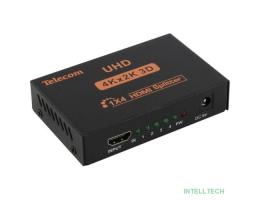 Telecom Разветвитель HDMI 1=>4 4k@30Hz <TTS7005> [6937510891733]