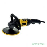 Hanskonner HAG918CP Полировальная машина [HAG918CP] { 180 мм, 1400 Вт, КОНСТ.ЭЛ., рег обор, доп.D-рукоять } 