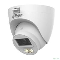 DAHUA DH-HAC-HDW1500CLQP-IL-A-0280B-S3 Уличная турельная HDCVI-видеокамера с интеллектуальной двойной подсветкой 5Мп, объектив 2.8мм, ИК 20м, LED 20м, IP67, корпус: пластик, быстрый монтаж