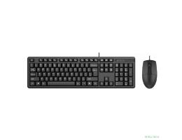 Клавиатура + мышь A4Tech KK-3330S клав:черный мышь:черный USB [1530250]