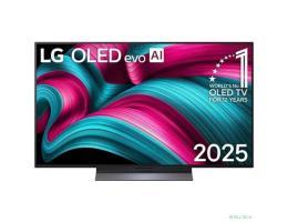 LG 65" OLED65C5RLA.ARUG черный/серебристый 4K Ultra HD 120Hz DVB-T DVB-T2 DVB-C DVB-S2 USB WiFi Smart TV