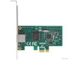 Exegate EX296228RUS Сетевой адаптер ExeGate EXE-i210-F1 (PCI-E x1 v2.0, порт 1xSFP (медный), 10/100/1000Mbps, Gigabit Server NIC Intel Chipset I210-F1)