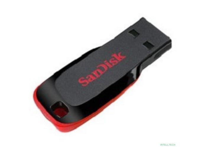 SanDisk USB Drive 32Gb Cruzer Blade SDCZ50-032G-B35 {USB2.0, Black/Red}