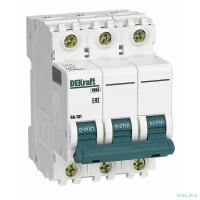 Systeme electric 11083DEK Авт. выкл. 3Р 50А х-ка C ВА-101 4,5кА DEKraft