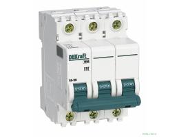 Systeme electric 11083DEK Авт. выкл. 3Р 50А х-ка C ВА-101 4,5кА DEKraft