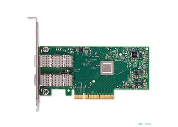 Сетевой адаптер PCIE 25GB DUAL PORT MCX4121A-ACAT MELLANOX