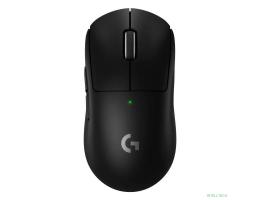 910-006630/910-006632  Logitech G Pro X Superlight 2 черный оптическая 32000dpi беспров. USB/USB-C 4but 