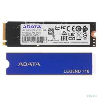 A-DATA SSD 1Tb Legend 710 M.2 2280,  PCI-E 3.0 x4  ALEG-710-1TCS