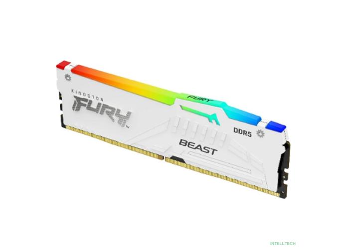 Оперативная память Kingston Fury Beast KF564C32BWA-32 DDR5 -  1x 32ГБ 6400МГц, DIMM,  Ret