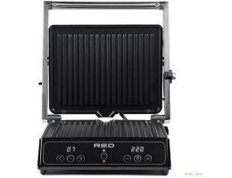REDMOND RGM-M809 SteakMaster Электрогриль, 2000Вт, черный/серебристый