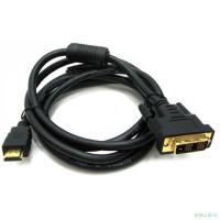 Rexant (17-6304) Кабель HDMI - DVI-D  gold  2М  с фильтрами  