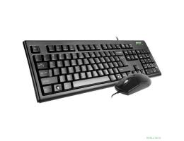 A-4TECH Клавиатура + мышь KRS-8372 клав:черный мышь:черный USB [477618]