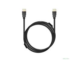 Bion Кабель HDMI v2.1, 19M/19M, 3D, 8K UHD, экран, ферритовые кольца, 1м, черный [BXP-HDMI21-010]