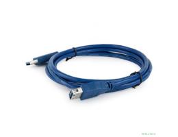 Bion Кабель удлинительный USB 3.0 AM/AF, 1.8m, позолоченные контакты, синий [BXP-CCP-USB3-AMAF-6]