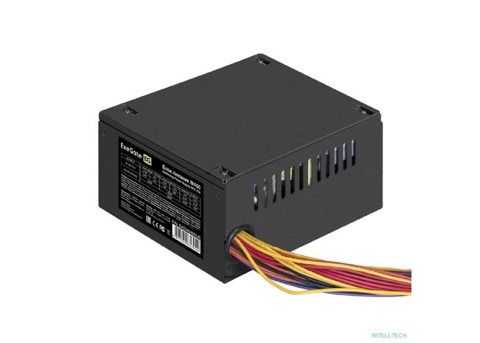 Exegate EX234946/251768 RUS Блок питания 450W ITX-M450, SFX, 8cm fan, 24+4pin, 2*SATA, 1*FDD, 1*IDE