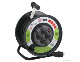 ЭРА Б0043057 Удлинитель силовой RMx-4es-3x2.5-20m-IP44(KG) на м. катушке c/з 4 гн 20м КГ 3х2.5