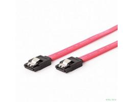 Cablexpert Кабель интерфейсный SATAIII 50см, 7pin/7pin, защелка, пакет (CC-SATAM-DATA)