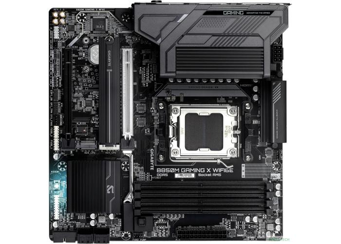 Gigabyte B850M GAMING X WF6E SocketAM5 AMD B850 4xDDR5 mATX AC`97 8ch(7.1) 2.5Gg RAID+HDMI+DP