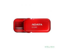 A-DATA Flash Drive 64GB <AUV240-64G-RRD> UV240, USB 2.0, Красный