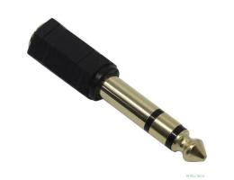 Exegate EX284949RUS Переходник аудио ExeGate EX-AA-3F6M (6.35mm Jack M/3.5mm Jack F)