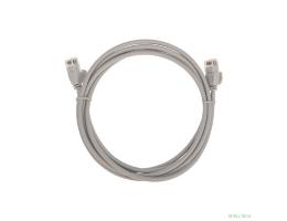 Rexant (02-0380-2) Патч-корд U/UTP, CAT 6A (10G), RJ45-RJ45, 28AWG, LSZH, серый, 2м