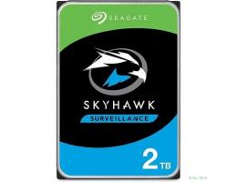 2TB Seagate Skyhawk (ST2000VX017) {Serial ATA III, 5400 rpm, 256mb, для видеонаблюдения}