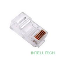 VCOM VNA2230-1/100 Разъем Plug RJ45 8P8C для FTP кабеля 5 кат. экранированный, 100шт, 