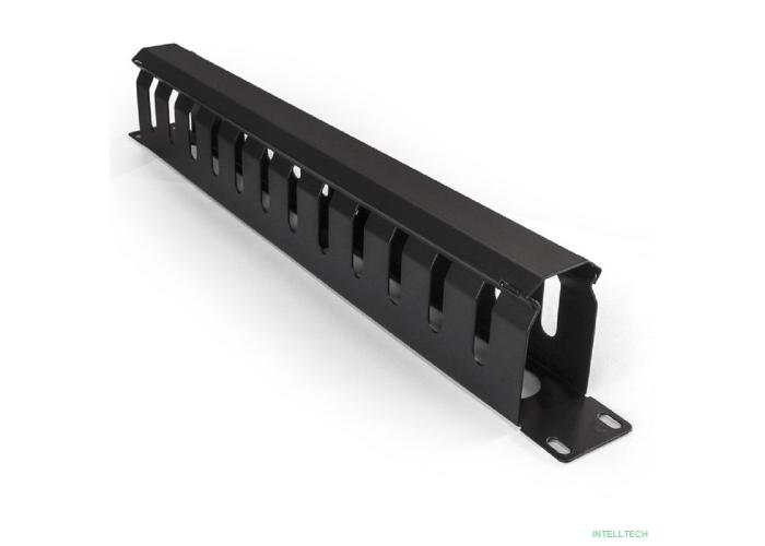 Exegate EX292871RUS Exegate EX292871RUS Кабельный органайзер ExeGate CM19-1U-12M-CV (горизонтальный 19