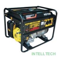 Huter DY5000L 64/1/5 Электрогенератор {четырехтактный, 4000Вт, 220В/50Гц, 80Дб, принудительное охлаждение, бак 22 л, расход бензина 374 г/кВтч, расход масла 6,8, габариты700х535х570 вес 70 кг}