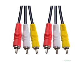 PERFEO Кабель 3xRCA вилка - 3xRCA вилка, длина 3 м. (R3104)