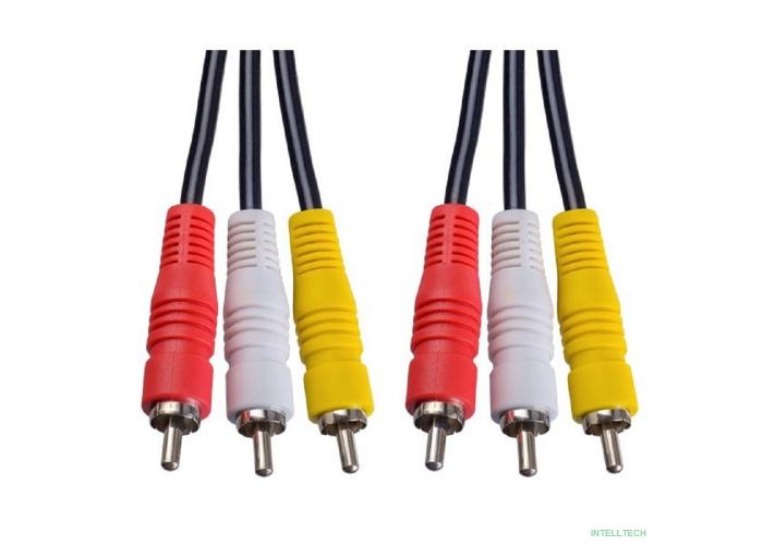 PERFEO Кабель 3xRCA вилка - 3xRCA вилка, длина 3 м. (R3104)