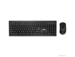 Acer OKR120 [ZL.KBDEE.007] Комплект (клавиатура + мышь) черный USB беспроводная 