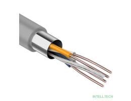 Rexant (01-0122) Кабель витая пара F/UTP, CAT 5e, PVC, 2PR, 24AWG, INDOOR, SOLID, серый, 305м