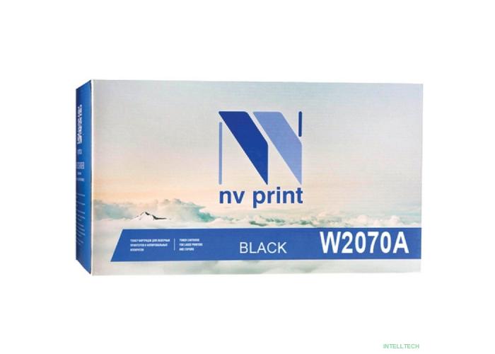 NV Print  W2070A  Тонер-картридж для HP 150/150A/150NW/178NW/179MFP (1000k) Black