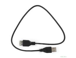 Гарнизон Кабель удлинитель USB 2.0, AM/AF, 0.5м, пакет (GCC-USB2-AMAF-0.5M)