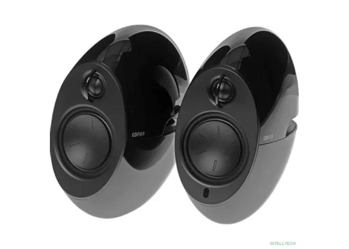 EDIFIER e25HD black {Bluetooth 5.3. Выходная мощность: 74 Вт. Частотная характеристика: 30 Гц - 20 кГц. В комплекте: пульт ДУ, зарядный адаптер, кабель 3,5 мм-RCA}