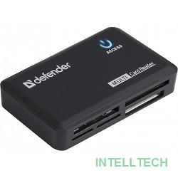 Устройство чтения/записи карт памяти Defendr OPTIMUS USB 2.0 (83501)