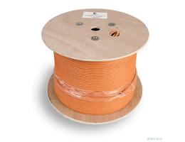 Cabeus SFTP-4P-Cat.6a-SOLID-IN-LSZH Кабель витая пара, категория 6a (10GBE) S/FTP, 4 пары (23 AWG), одножильный (solid), каждая пара в экране, общий экран - сетка, LSZH, нг(А)-HF, (305 м)