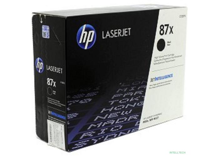 HP CF287X Картридж, Black {LJ enterprise M506dn/M506x/M527dn/M527f/M527c (18000стр.)}