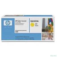 HP Q6002A Картридж ,Yellow{Color LaserJet 2600, Yellow, (2000стр.)}