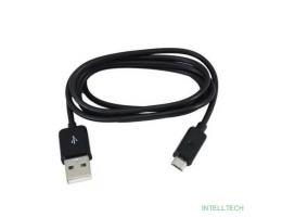 Rexant (18-4268-20) Кабель USB-A – micro USB, 1А, 1м, черный, длинный штекер