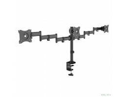 Arm Media LCD-T15 черный 15"-32" макс.30кг настольный поворот и наклон верт.перемещ.