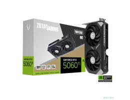 Видеокарта ZOTAC GAMING GeForce RTX 5060 Ti Twin Edge OC 16Gb DDR7 128 bit  2407/2602 MHz  3*DP/HDMI  2*FAN (ZT-B50620H-10M) RTL